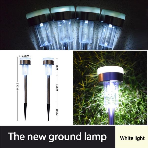 

10pcs led solar garden lights outdoor solar powered lamp lantern waterproof landscape lighting for pathway patio yard lawn decor