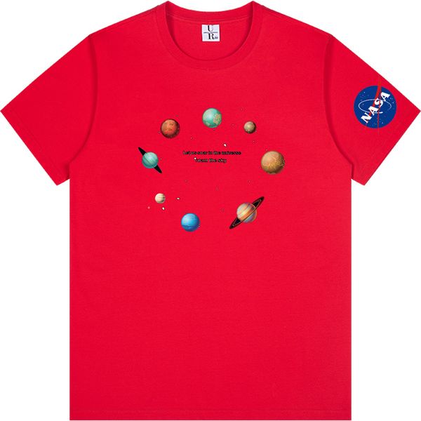 

astronaut national aeronautics space administration nasa t shirt black grey red pink white light blue men and women 269, White;black