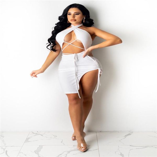 

casual dresses european sleeveless summer mini dress solid color club party bodycon, Black;gray