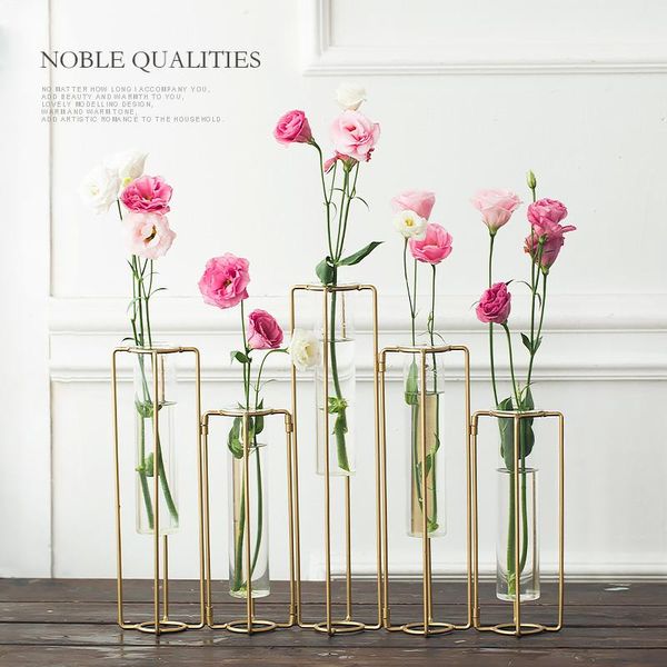 

vases modern style tablefolded flower glass vase wedding decorative plant bonsai home decor accessories europe creative