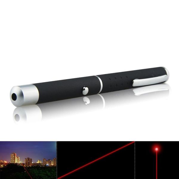 

cwlaser 50mw / 100mw 650nm dot beam red laser pointer pen (black)