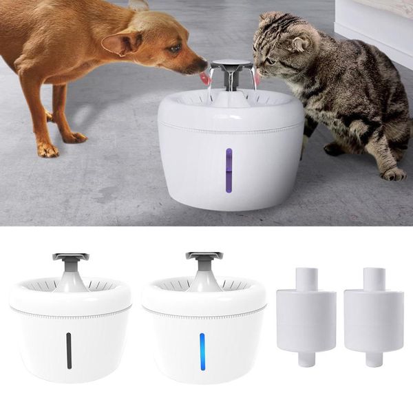 

2.5l cats automatic water fountain dispenser super quiet for puppy usb