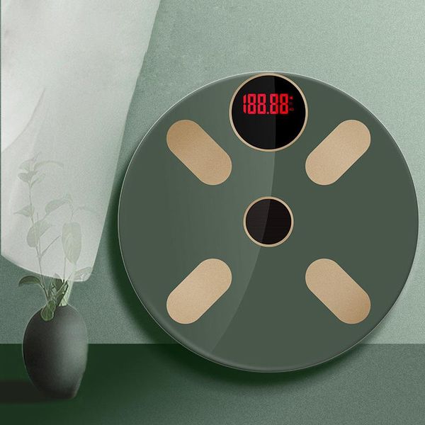 

smart scales bathroom scale led display digital body weight bmi bluetooth floor 3 color
