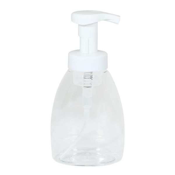 

liquid soap dispenser 10pcs 250ml foaming pump empty bottle travel clear make up shampoo lotion containers
