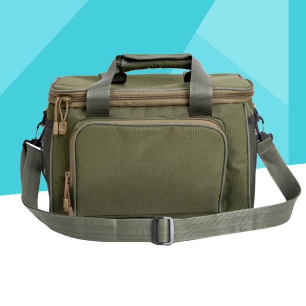 

fishing accessories waterproof tackle bag bait backpack handbag tool bags multifunctional oxford cloth chest shoulder