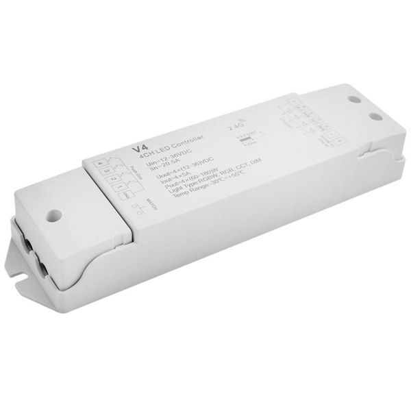 

controllers led rgb rgbw strip controller v4 4chx5a wireless receiver 12v