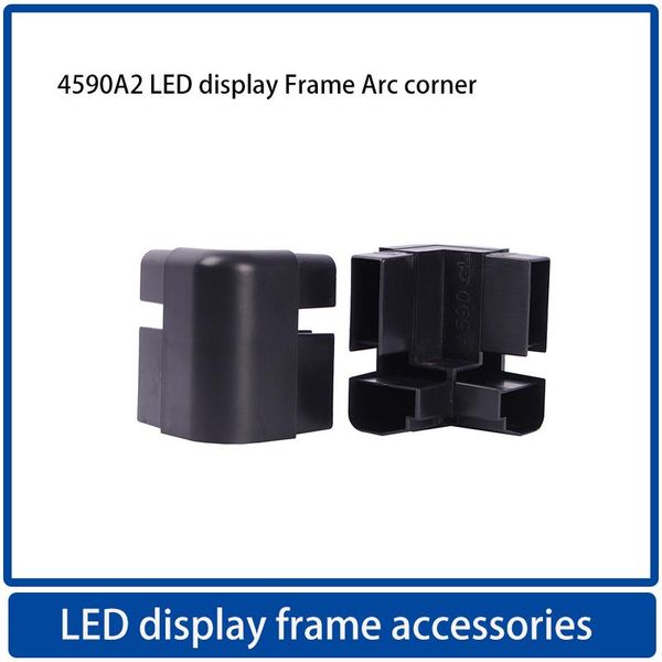 

modules 4pcs/lot 4590a2 arc corner led dispaly frame accessories