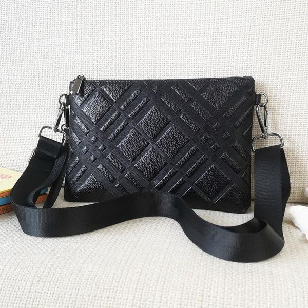 

wallets pu leather men envelope clutch bags business large capacity bag, Red;black