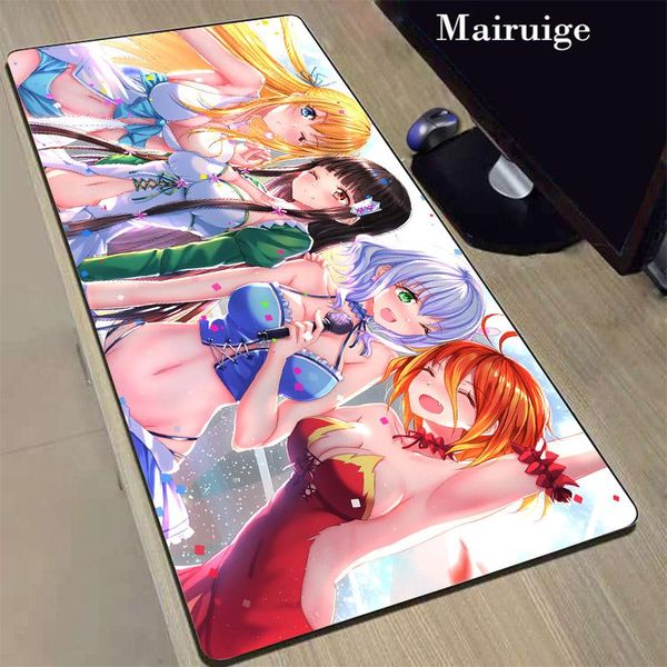 

mouse pads & wrist rests mairuige bikini anime girls large 300x800/400x900mm gaming pad gamer computer mats carpet for keyboard desk ma