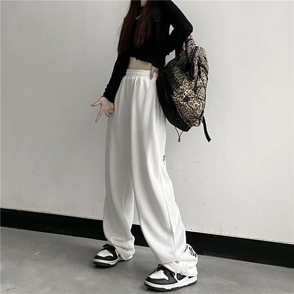 

women's pants & capris autumn hong kong style high waist workout women rac, Black;white
