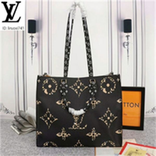 

brand designer luxury 3dh2 m44569 leopard shopping bag women handbags iconic bags handles shoulder bags totes cross body bagclutches, Red;black