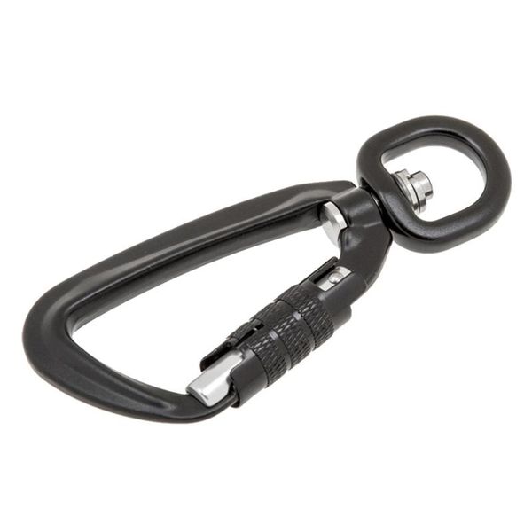 

cords, slings and webbing multi-function outdoor hanging buckle automatic lock plus rotating ring mountaineering hook dog pet equipm