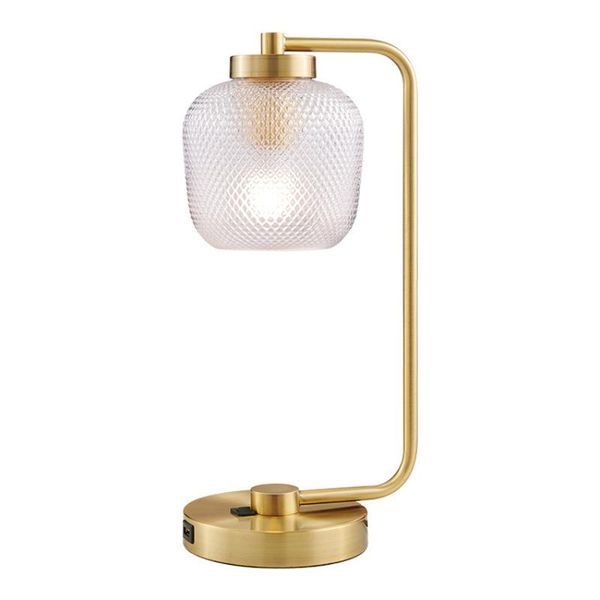 

retro glass desk lamp american creative luxury villa led study student office table lanterns reading eye protection lights