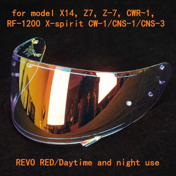 

motorcycle helmets helmet shield for shoei x14 z7 cwr1 rf1200 xspirit lens windshield replacement parts