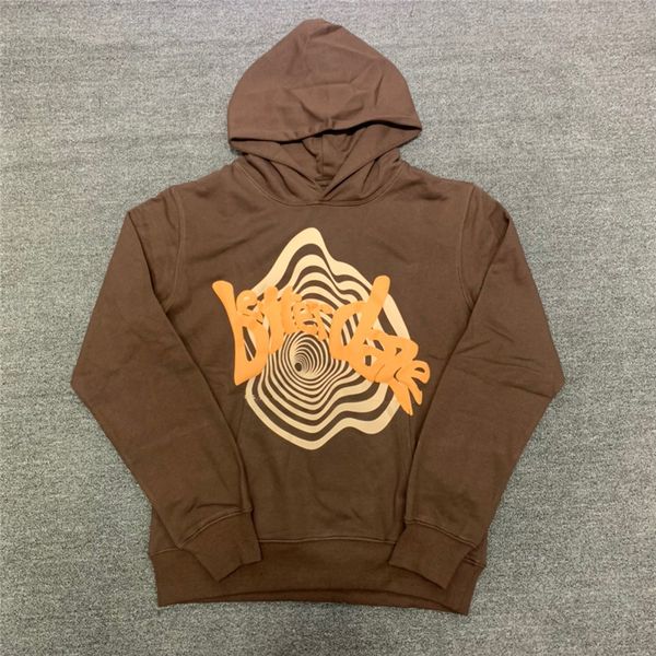 

2022fw vintage sweatshirts hoodies men women 1 quality heavy fabric oversize pullovers streetwear, Black