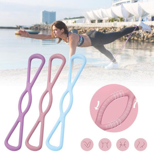 

resistance bands yog full body exercise 8 word tpr chest expander rope workout muscle trainning rubber elastic for sports exercise1