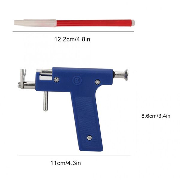

professional body piercing tool kit ear nose body navel piercing gun with ears studs tool with 98 pcs ear studs jewelry tool