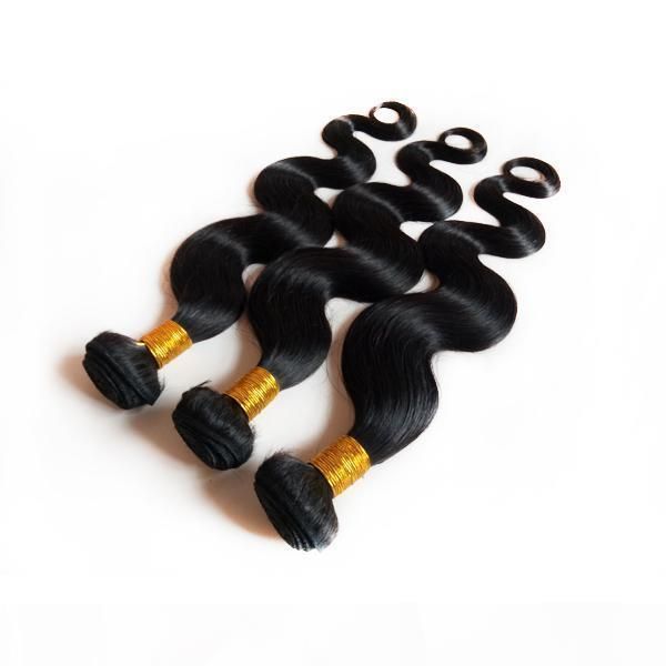 

brazilian virgin hair bundles body wave sell 8-26inch natural color 7a unprocessed indian human hair extensions, Black