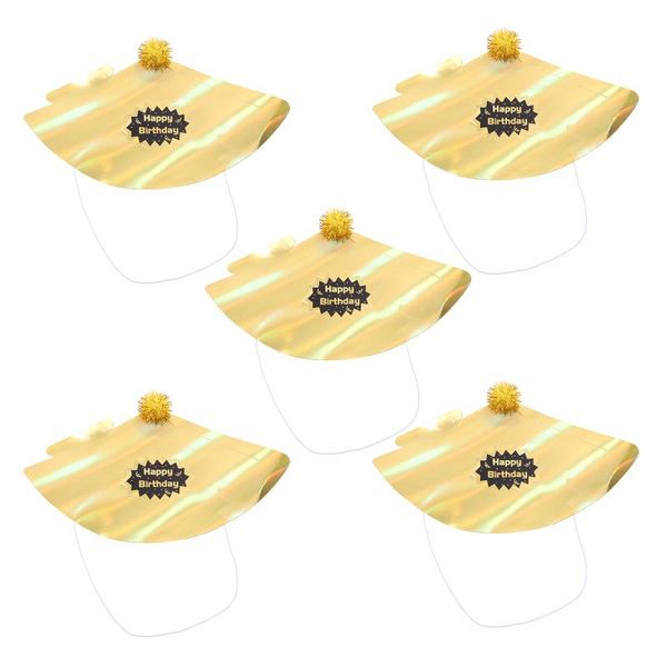 

party hats 5pcs hair paper kids birthday