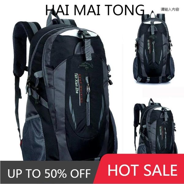 

outdoor bags men's backpack waterproof mutifunctional male lapschool travel casual pack oxford out door black sport