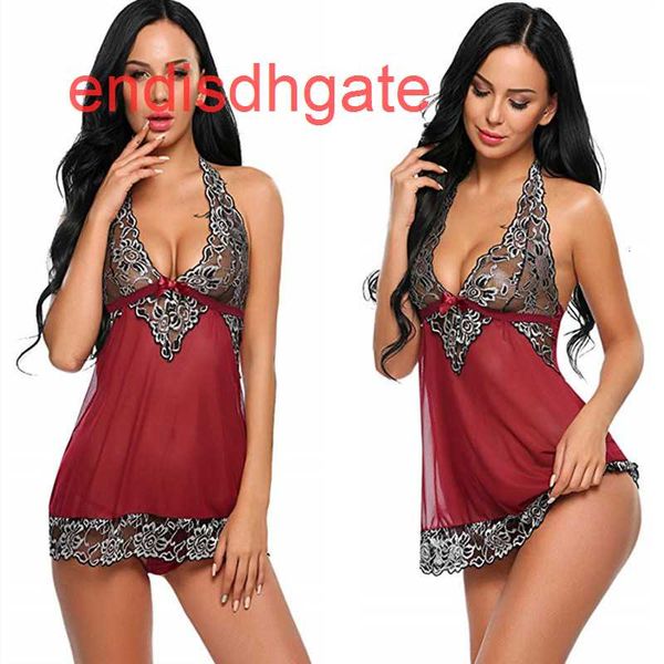 

lace color women's skirt pajamas two underwear 1417, Black;white