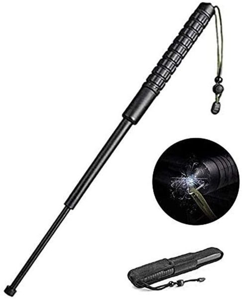 

trekking poles 3-section walking safety pole adjustable hiking stick 22inch