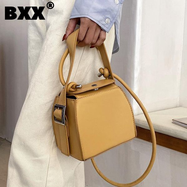 

evening bags [bxx] ladies vintage pu leather women 2021 fashion chain crossbody hand bag lady trend handbags and purses cb191