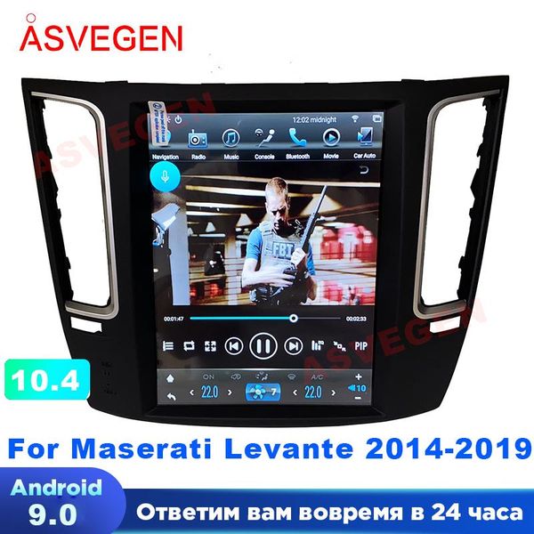 

car video 10.4"android 9.0 multimedia radio player for levante 2014-2021 with carplay 64g gps navigation headunit auto stereo
