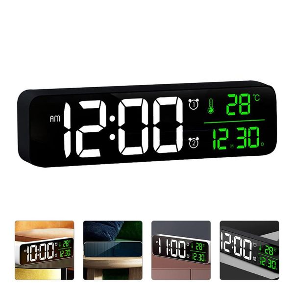 

other clocks & accessories 1pc bedside alarm clock battery luminous lamp