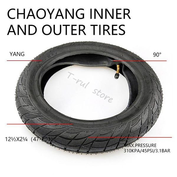 

motorcycle wheels & tires mini 12 1/2x2 1/4 tire inch pneumatic inner tyre for baby stroller folding bike electric vehicle