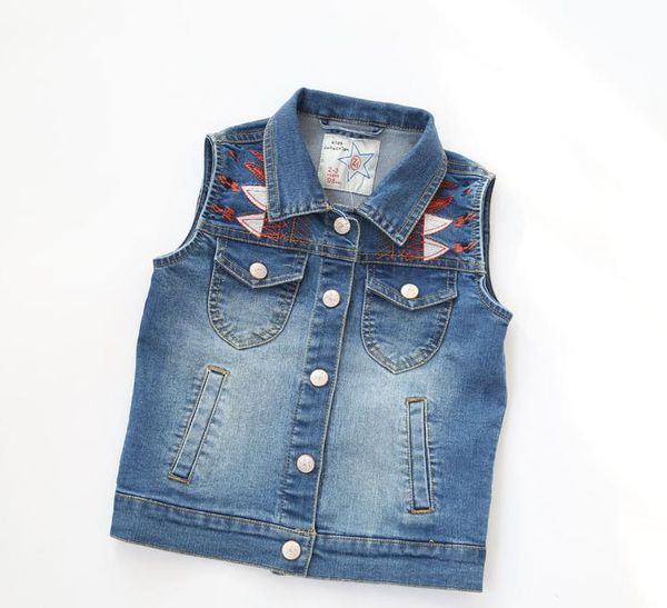 

waistcoat autumn spring arrival boys girls denim vest kids fashion child, Camo