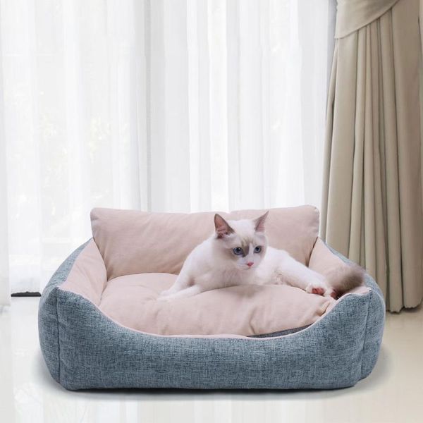 

removable and washable waterproof cat bed pet dog sofa bed