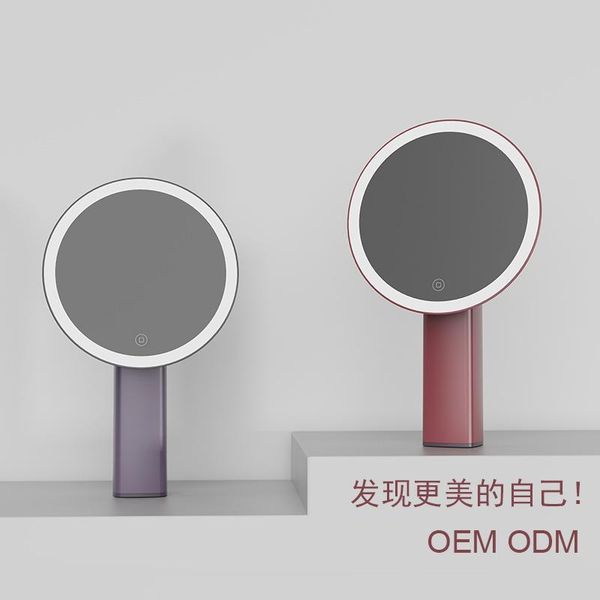 

mirrors web celebrity dormitory deskfolding fill light small mirror portable usb vanity with led makeup