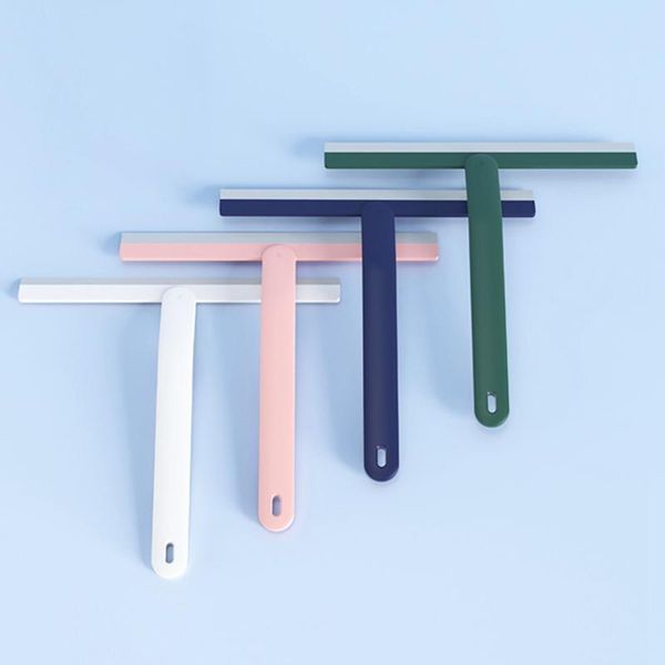 

squeegees glass wiper bathroom floor soft plastic brush scraping household tile cleaning tool
