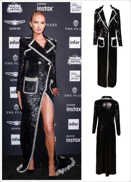 

celebrity black fork open dressed long cocktail party dress b1gf, White