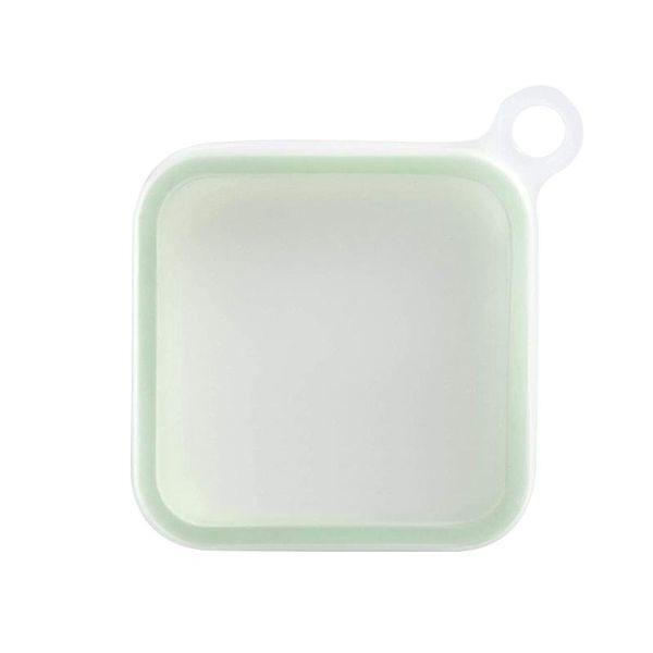 

dinnerware sets lunch box press type dry silicone storage container soft portable leakage-proof outdoor picnic camping