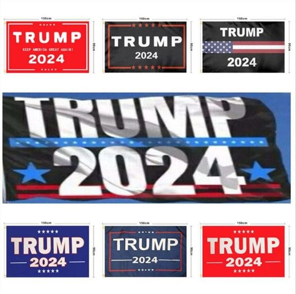 

us stock trump flag 2024 election flag banner donald trump flag keep america great again ivanka trump flags 150*90cm 13 styles