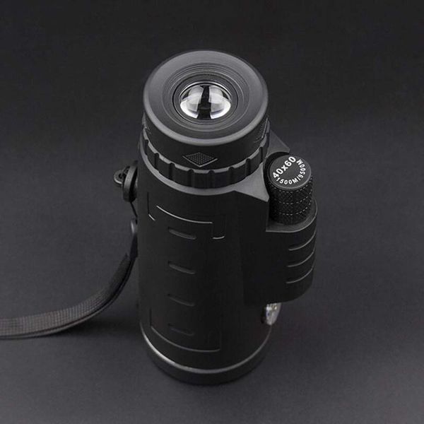 

telescope & binoculars 40# monocular day/night vision 40x60 zoom high power bak4 waterproof holder for camping