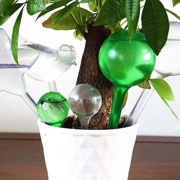 

watering equipments pvc travel house plant bulb automatic self device shape water globes garden houseplant pot