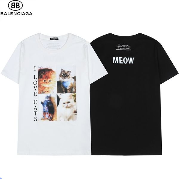 

luxurys designers male women t shirts for summer mens t shirt fashion cool tide shirts letter print casual s-2xl#02, White;black