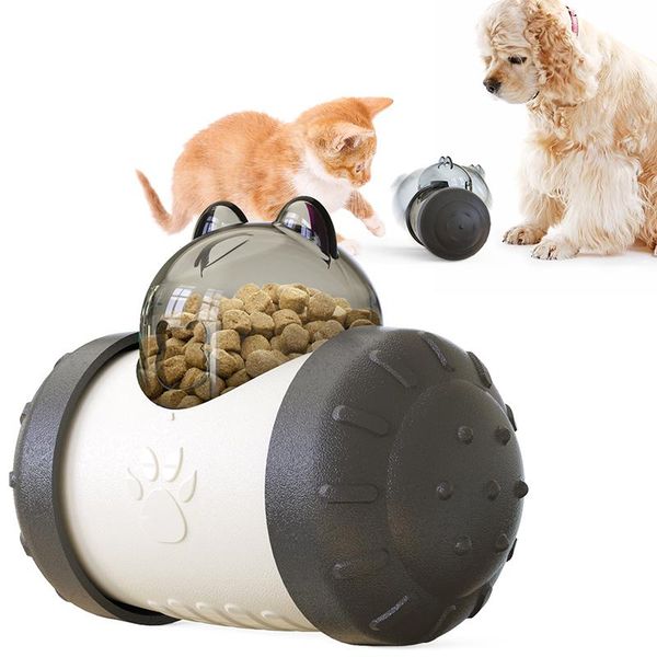 

dog bowls & feeders economical tumbler puzzle slow leakage ball without electric toy ds99