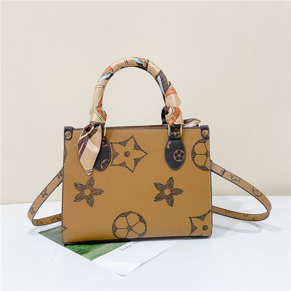 

factory direct sale 75% off classic women's old flower small color matching tote high sense printed messenger bags