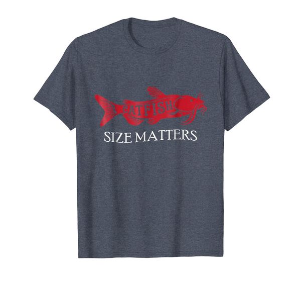 

Catfish T-Shirt for Catfish Fishermen with Size Matters, Mainly pictures