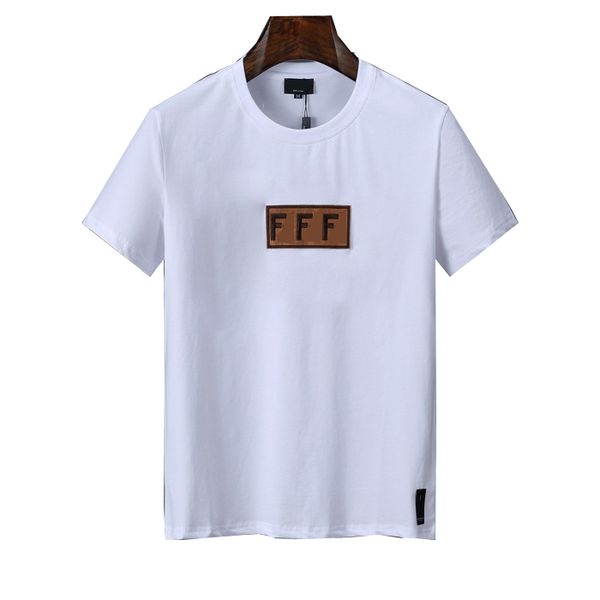 

mens women designers shirt fashion men s casual t shirts man clothing street designer shorts sleeve clothes tshirts aq416, White;black