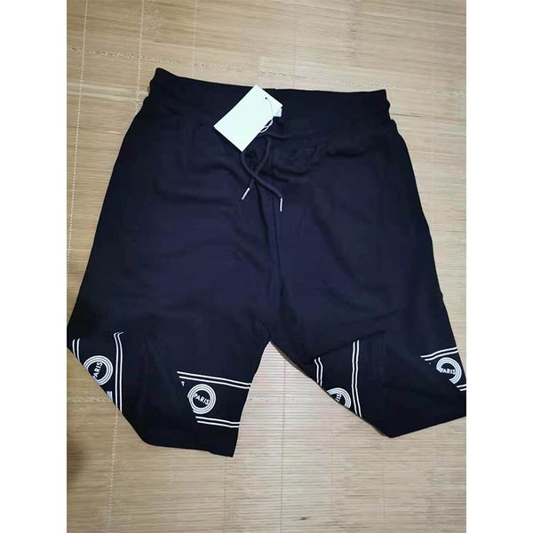 

men shorts animal print short pant man drawstring letter pattern trousers summer beach short panties cool casual style streetwear relaxed, White;black
