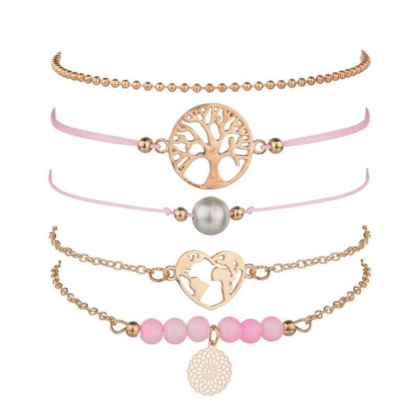 

charm bracelets bracelet set, Golden;silver