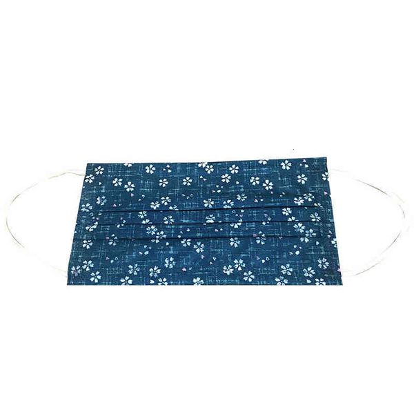 

party mask disposable three-layer meltblown japane flower protection pack mask