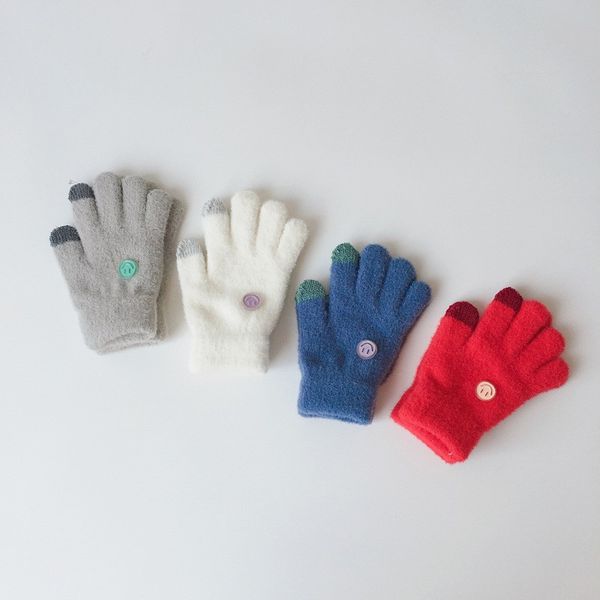 Koreanische Herbst und Winter neue Kinderhandschuhe Baby warme Fingerhandschuhe