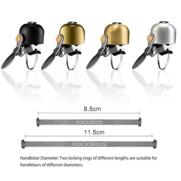 

bike horns 1pc retro classical bicycle bell clear loud sound mtb safety alarm warning ring accessories handlebar h6e8