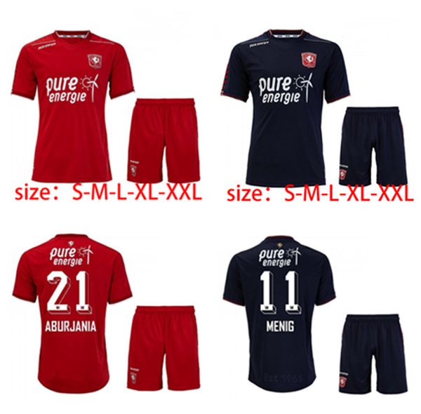 

2021 men's football twente enschede fc sportswear 20 21 maillot de foot home and away menig selahi aburjania roemeratoe football shirt, Black;yellow